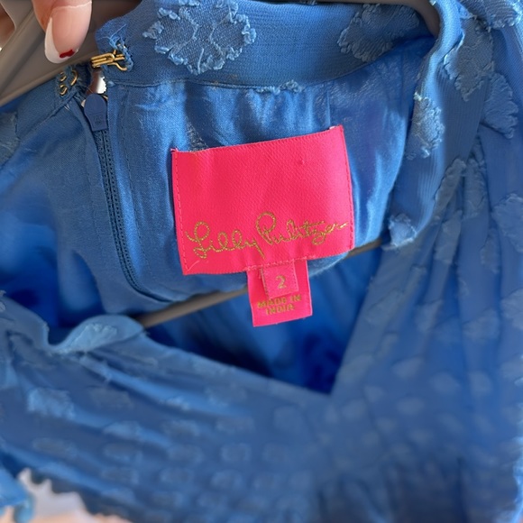 Lilly Pulitzer blue dress - Picture 3 of 3